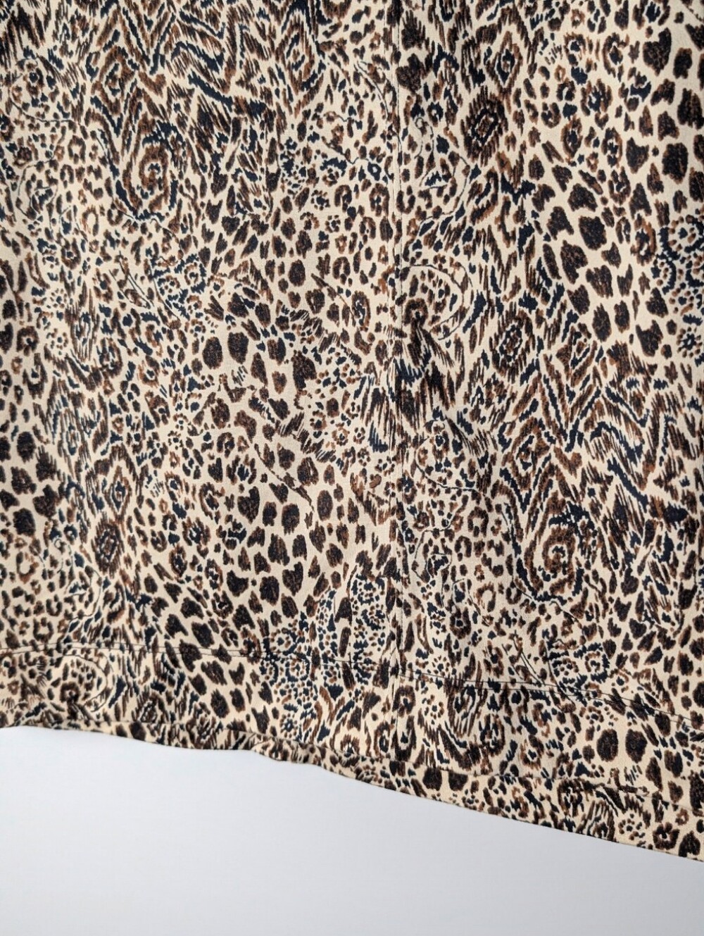 Lilly Pulitzer Long-Sleeve Animal Leopard Print Blouse  Size XL - Picture 5 of 6